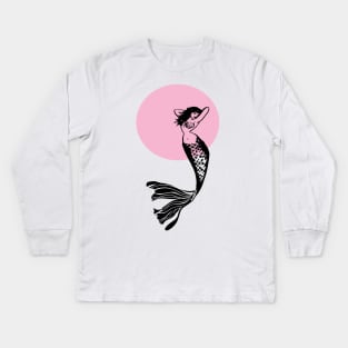 mermaid Kids Long Sleeve T-Shirt